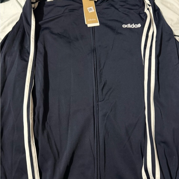 Adidas Navy Track Jacket XL - Picture 2 of 3